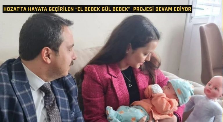Hozat’ta hayata geçirilen “El Bebek Gül Bebek”  projesi devam ediyor