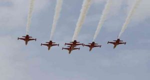 Türk Yıldızlarından Tunceli’de nefes kesen görüntüler