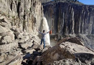 Çemişgezek Ekirek Şelalesi doğaseverlerin ilgi odağı oldu.