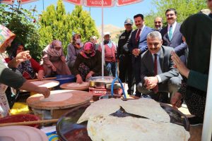 Tunceli Valisi Özkan, Pertek ilçesini ziyaret etti