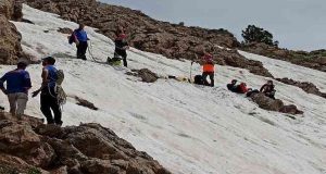 Mantar toplamaya giderken bacağını kıran vatandaşın imdadına AFAD, jandarma ve 112 yetişti