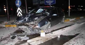 Elazığ’da meydana gelen trafik kazasında 1 kişi yaralı