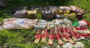 Hozat Kırsalında 3 sığınak imha edildi