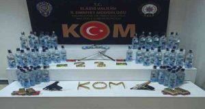 Elazığ’da çok sayıda sahte bandrollü içki ele geçirildi. Bir şüpheli gözaltına alındı