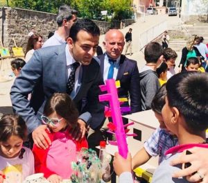 Nazımiye ilçesinde miniklerin bilim şenliği ilgi gördü