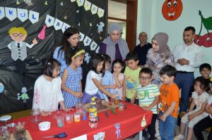 Çemişgezek Anaokulunda düzenlenen bilim şenliği ilgi gördü