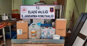 Elazığ’da sahte alkol ele geçirildi. Bir şüpheli gözaltına alındı