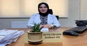Diyetisyen Gülben Uç: “Günde ortalama 3 litre su tüketilmelidir”