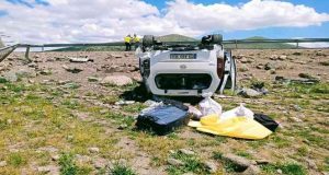 Karakoçan ilçesinde trafik kazası: 5 Yaralı