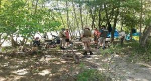 Munzur vadisinde kaçak balık avlama denetimi. 2 kişiye işlem yapıldı