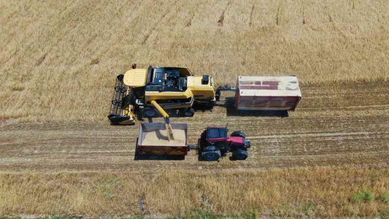 Çemişgezek ilçesinde Arpa hasadına başlanıldı