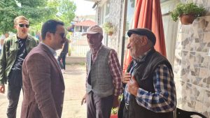 Kaymakam Aydoğan, ilçe esnaflarını işyerlerinde ziyaret etti