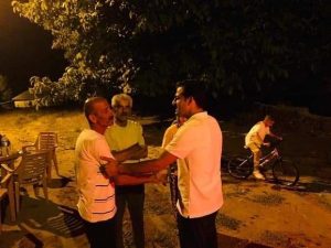 Nazımiye Kaymakamı Uğur Tutkan Çevrecik köyünü ziyaret etti