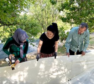 Tescilli Ulukale Dutu üreticileri bahçeye indi. Yeni sezon için çalışmalar başladı