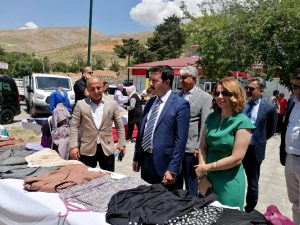 Pertek ilçesinde Festival Tadında Halk Eğitim Sergisi