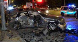 Elazığ’da iki otomobilin çarpışması sonucu meydana gelen trafik kazasında 3 kişi yaralandı