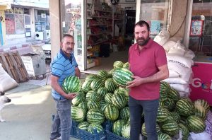 Yiyen bir daha alıyor… Çemişgezek ilçesinin meşhur Hıdıroz karpuzu damaklarda iz bırakıyor