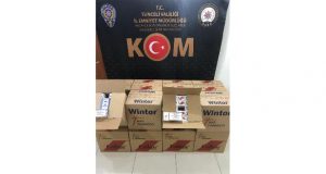 Tunceli’de bir araçta 160 bin adet makaron ele geçirildi