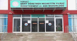 Şehit öğretmen Necmettin Yılmaz’ın ismi Tunceli Ögretmenevine verildi