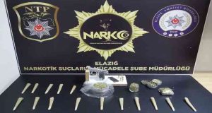 Elazığ’da 36 kilo esrar ele geçirildi: 3 tutuklama