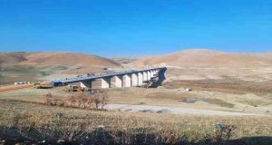 4 ilçe arasındaki ulaşımı kısaltacak olan köprü inşaatı bitmek üzere