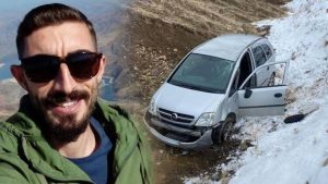 Hozat ilçesinde kaza yapan araçtan çıkamayan bedensel engelli sürücü, donarak hayatını kaybetti