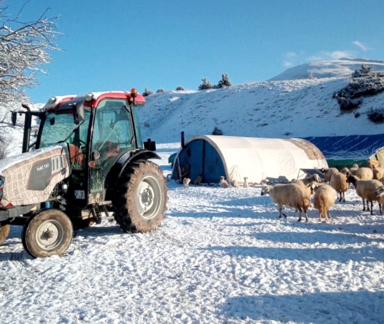Tunceli’de kar sevinci kısa sürdü