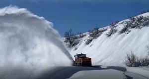 Tunceli’de başlatılan karla mücadele çalışmaları devam ediliyor