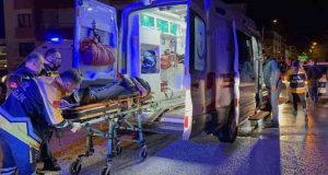 Elazığ’da iki otomobilin çarpıştığı trafik kazasında, 7 kişi yaralandı