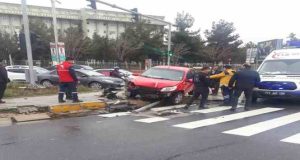 Elazığ’da meydana gelen trafik kazasında bir kişi yaralandı