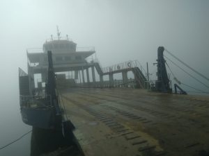 Çemişgezek – Elazığ feribot seferleri sis nedeniyle iptal edildi