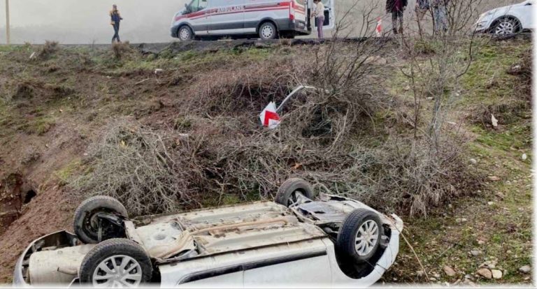 Tunceli’de meydana gelen trafik kazasında 3 kişi yaralandı