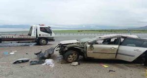 Elazığ’da otomobilin takla atması sonucu 3 kişi yaralandı