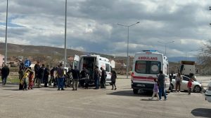 Elazığ’dameydana gelen trafik kazasında 3 kişi yaralandı