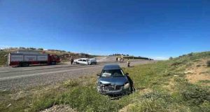 Elazığ’da iki ayrı trafik kazasında 9 kişi yaralandı
