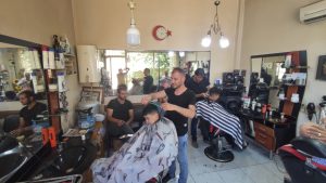 Berberlerin bayram mesaisi başladı