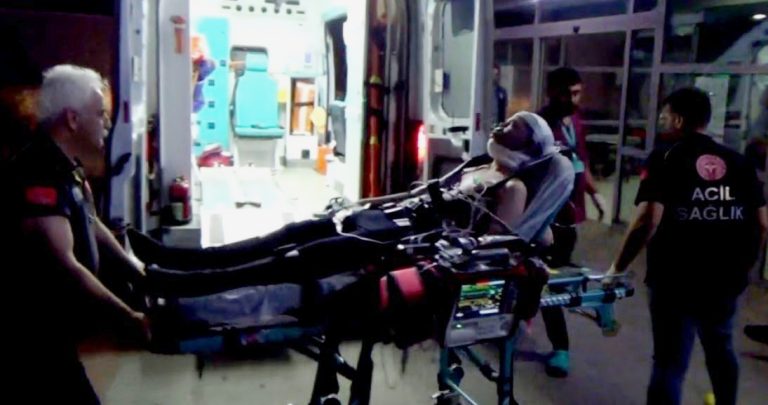 Tunceli’de çıkan yangında 2 kişi yaralandı