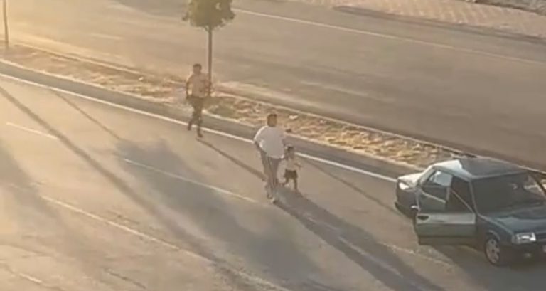 Elazığ’da yayaya çarpan sürücü kaçtı, o anlar kameraya yansıdı