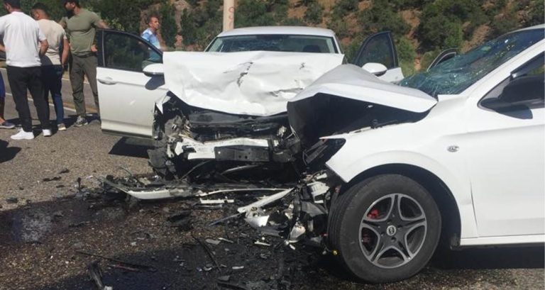 Tunceli’de meydana gelen trafik kazasında 4 kişi yaralandı