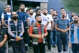 Enerji emekçileri Tunceli’de yine eylemdeydi