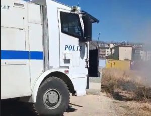 Tunceli’de ot yangınlarını TOMA söndürdü