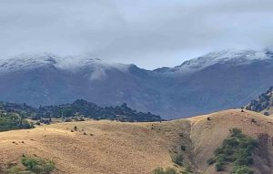 Pülümür dağlarına yılın ilk karı düştü