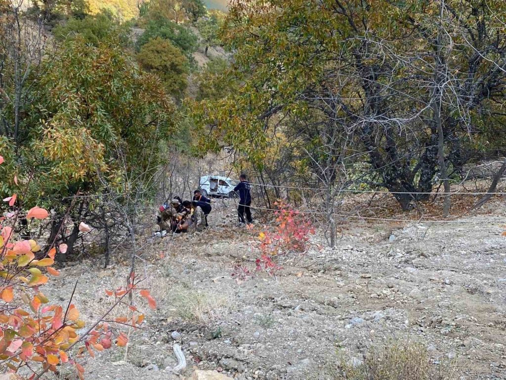 Tunceli’de trafik kazası: 2 kişi yaralandı
