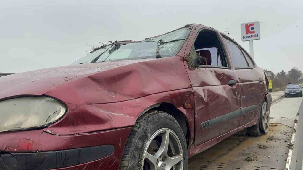 Elazığ’da meydana gelen trafik kazasında 4 kişi yaralandı