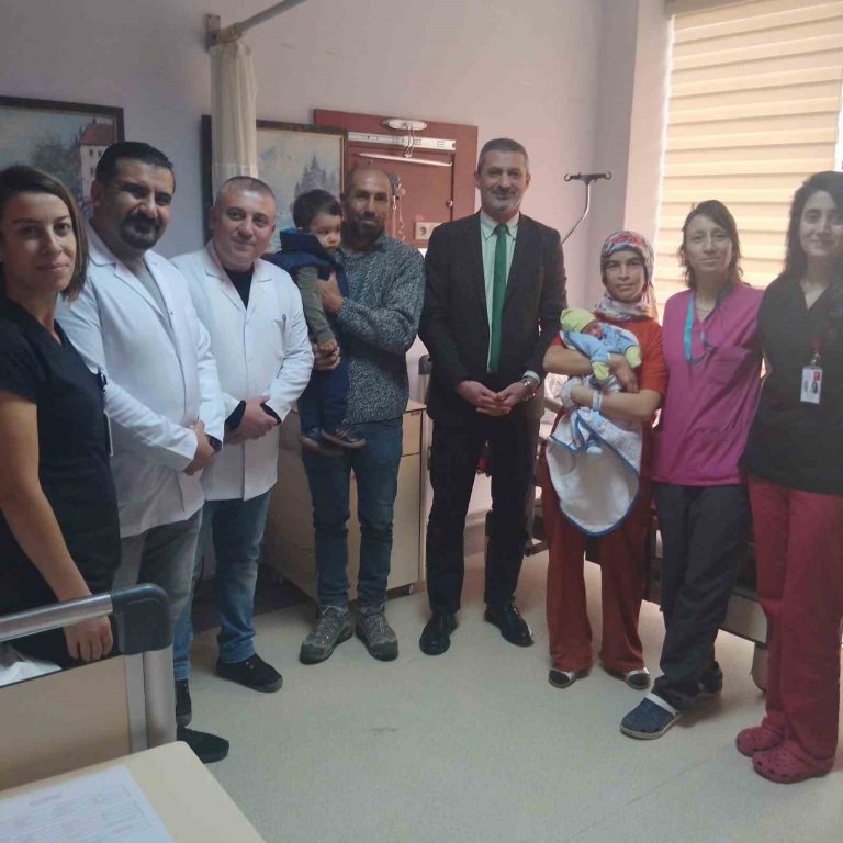 Tunceli’de 2024 yılının ilk bebeği doğdu