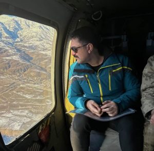 Vali Bülent Tekbıyıkoğlu, fay güzergahında incelemelerde bulundu