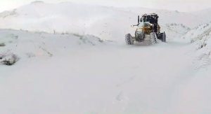 Elazığ’da kapanan 465 köy yolu için çalışmalar sürüyor