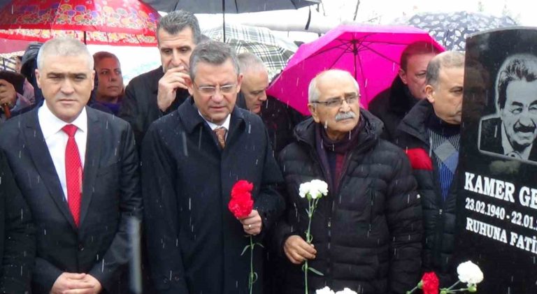 Kamer Genç anmasına katılan CHP Genel Başkanı Özgür Özel: “Kamer Genç’in hikayesi, cumhuriyetin hikayesidir”