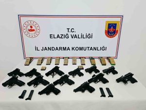 Elazığ’da ruhsatsız silah operasyonunda 1 şüpheli yakalandı