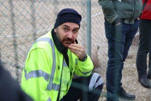 Toprak kayması esnasında olay yerinde bulunan bir işçi: “Biz olayı deprem sandık”